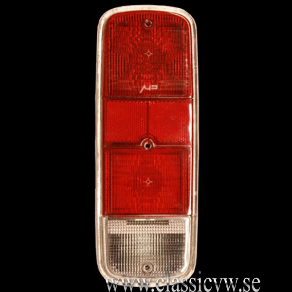 BAKLJUSGLAS T2 72 - 07/79 BAY HELRÖD/VIT (1)