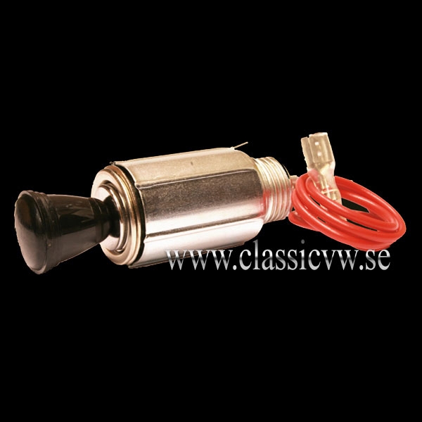 CIGARETTÄNDARE SVART 6-12 VOLT