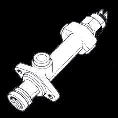 HUVUDBROMSCYLINDER T3 -65 ATE 1-KRETS