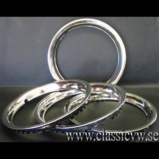 KROMRING 15" I ROSTFRITT (4 ST)