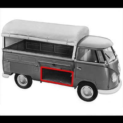 GUMMILIST T2 LASTLUCKA T2 52-79 (1) PICKUP