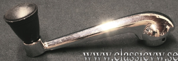 FÖNSTERVEV T1 56-67 KROM MED SVART KNOPP (1)