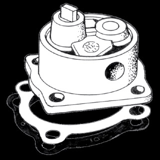 OLJEPUMP 61-67 6 MM BULTHÅL STD. (21MM)
