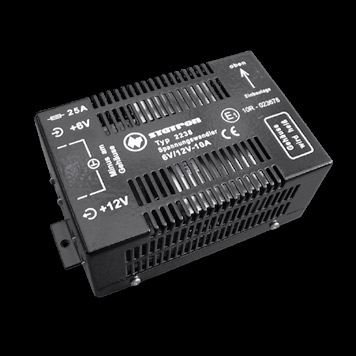 SPÄNNINGSOMVANDLARE 6 VOLT - 12 VOLT