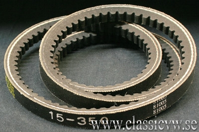 FLÄKTREM T1/T2 08/73- FÖR VÄXELSTRÖMSGENERATOR (11 X 912 MM)