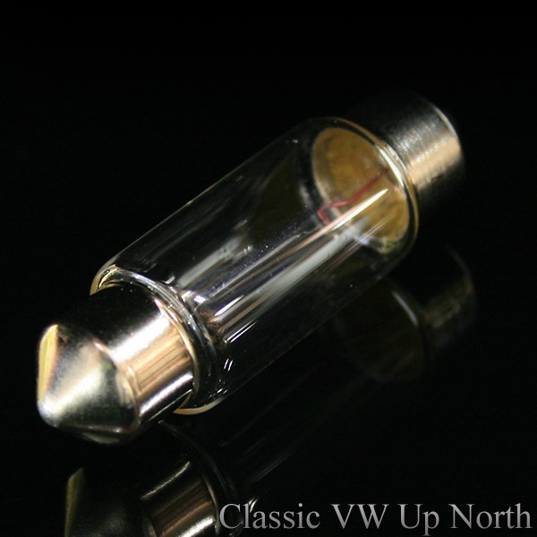 GLÖDLAMPA 12 VOLT 5 WATT SPOLE 38MM (1)