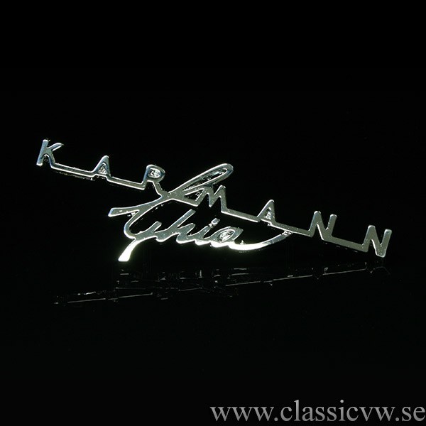 EMBLEM KARMANN GHIA INSTRUMENTBRÄDA