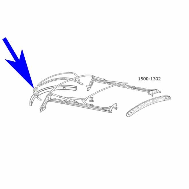TRÄDETALJ CAB BÅGE OVAN BAKRUTA T1 72-79