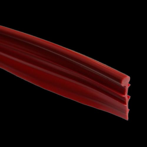 KEDERLIST RÖD, RUBY RED (EJ UTSKUREN)