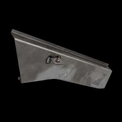 PLÅT T2 -67 RAMBALK VÄNSTER (KICK-UP)