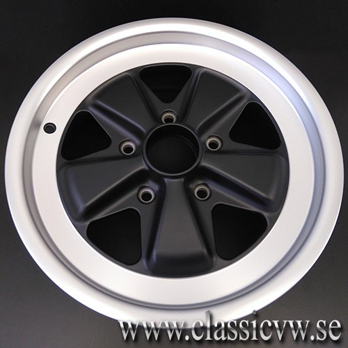 FUCHS MAXILITE 6X16 130/5 ET36 SVART/SILVER