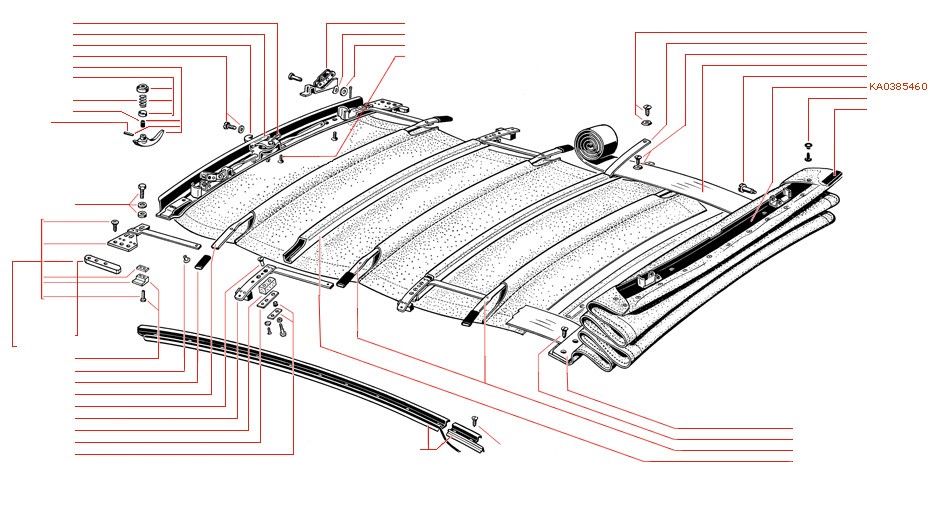 SOLTAK T1 -55 ÖVRE BÅGE FRAM