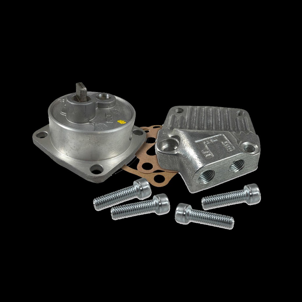 OLJEPUMP MAXIFLOW ->70 LOCK MED IN & UTGÅNG 26 MM DREV