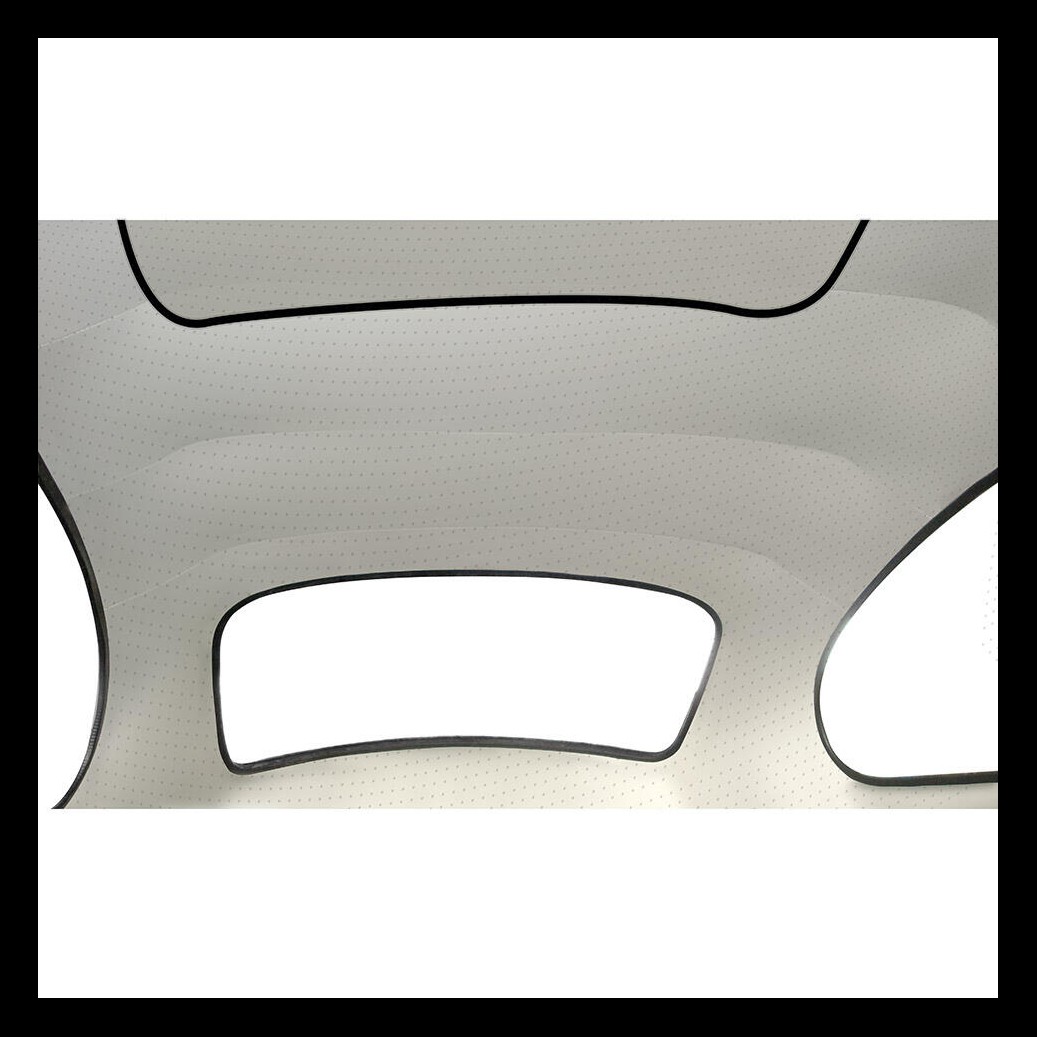 INNERTAK T1 68-72 VINYL VIT PERFORERAD, MED SOLLUCKA