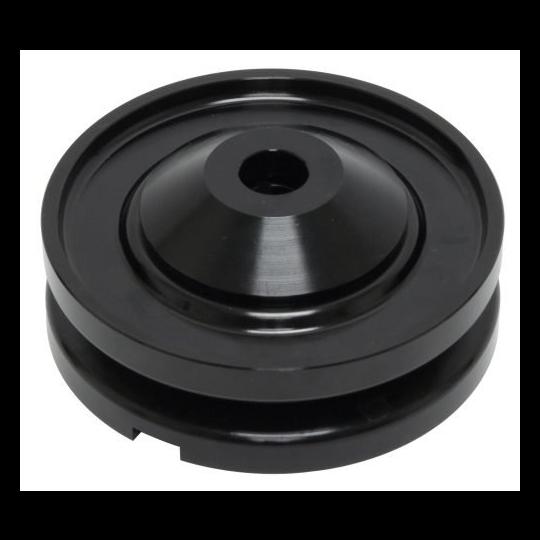 REMSKIVA GENERATOR BILLET 12 VOLT SVART