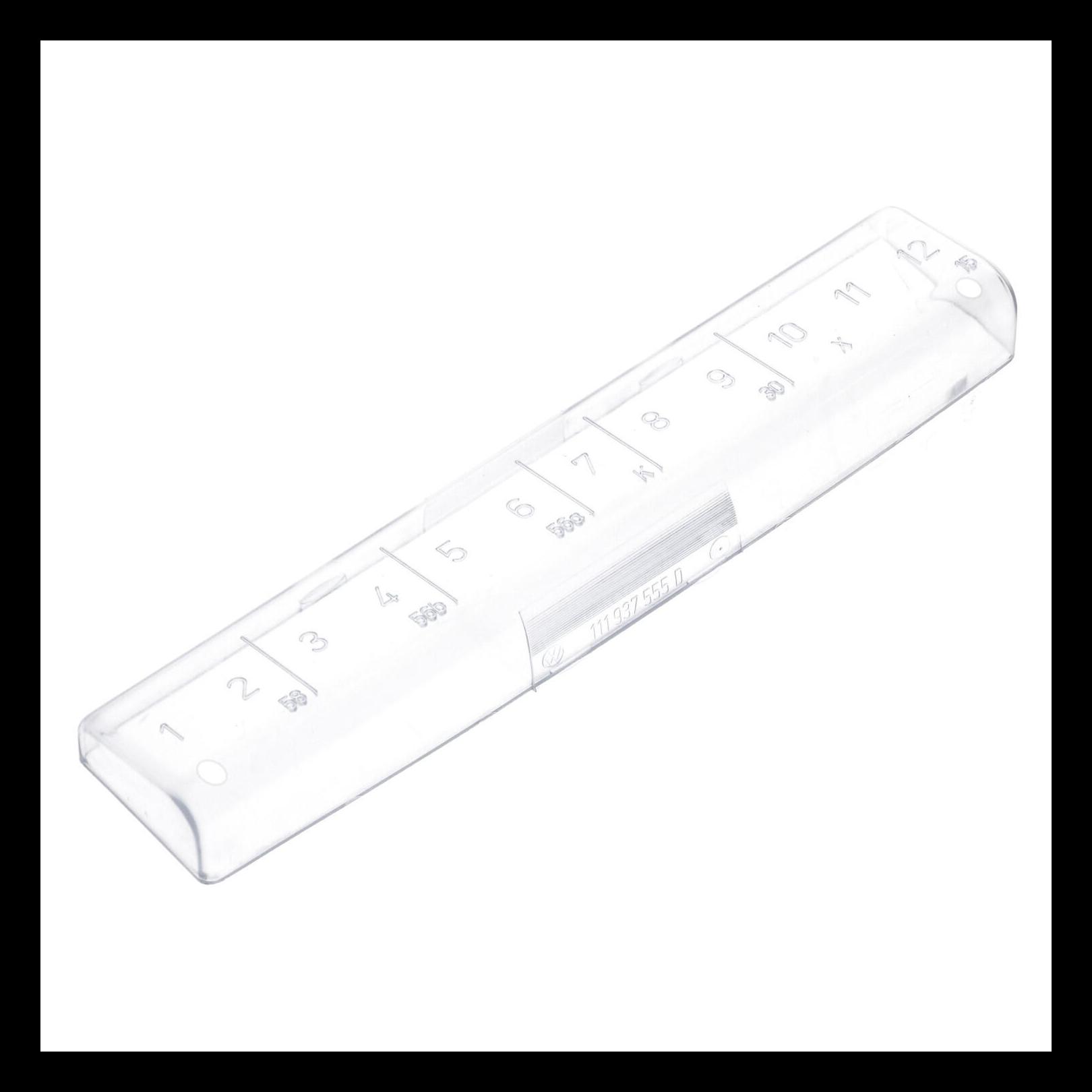 LOCK SÄKRINGSBOX, 12 SÄKRINGAR, T1, KG 05/71-, T2 08/70-07/79.