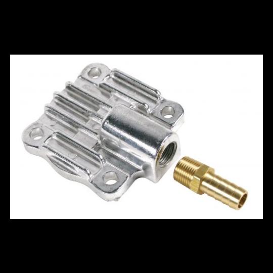 OLJEPUMPSLOCK MED 1 UTGÅNG ALUMINIUM EMPI