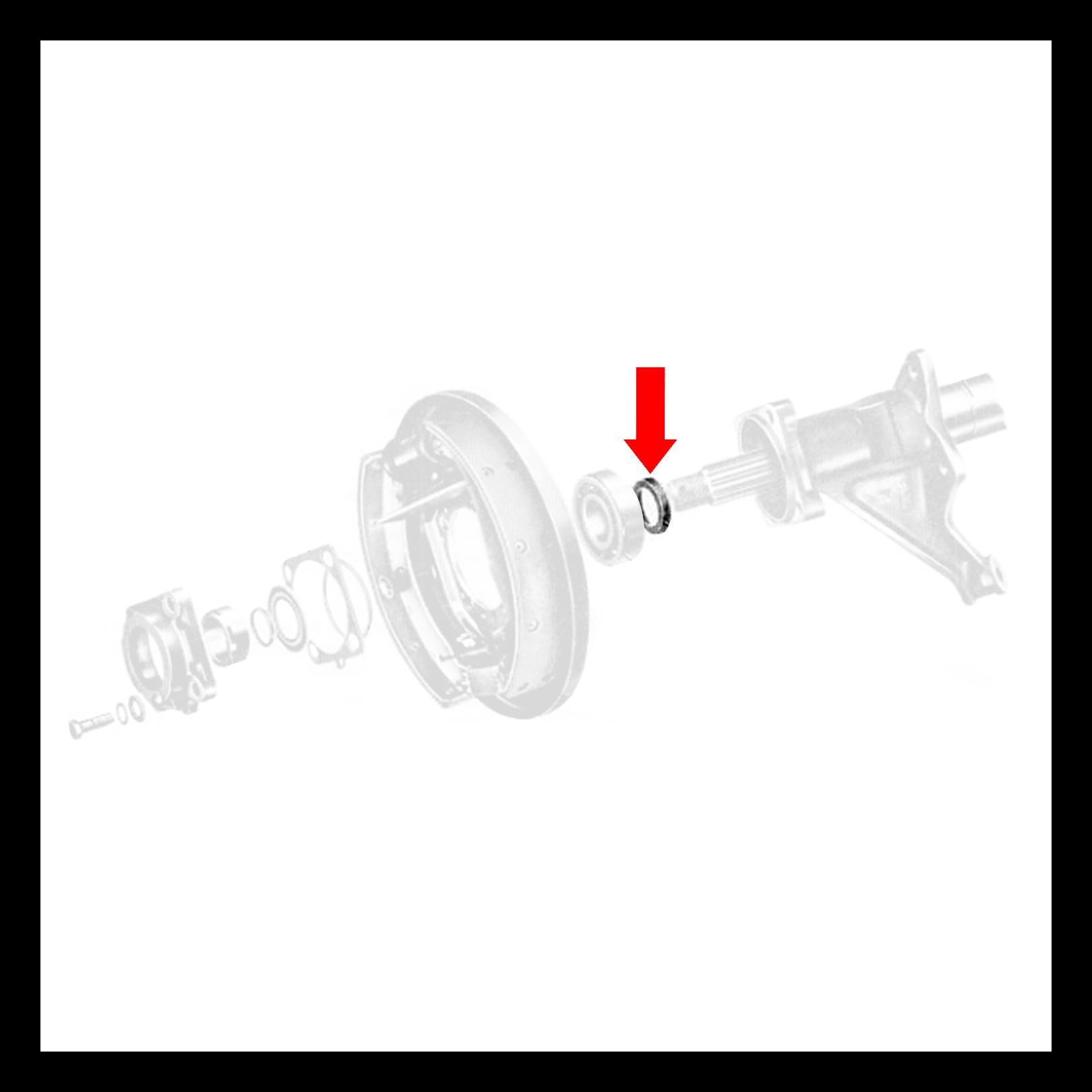 SPACER SVINGAXEL INNANFÖR HJULLAGER (1)