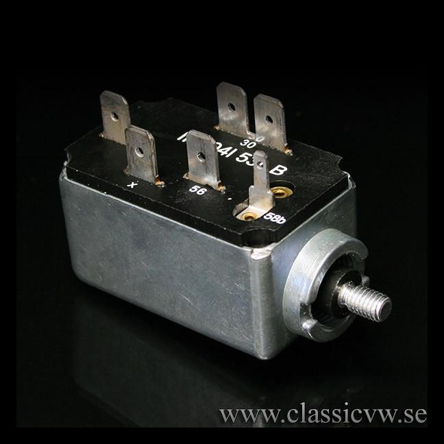 STRÖMBRYTARE LJUS T1/2/3/KG 71-> (6 STIFT) EJ 1303