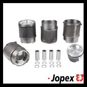 CYLINDERSATS WBX 93,97 x 76,0MM HÖGKOMP 10,5:1 GJUTNA KOLVAR