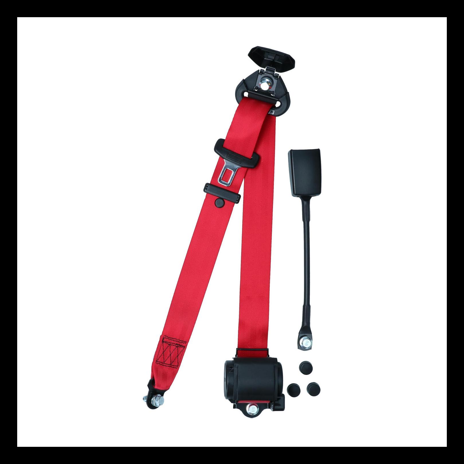 SÄKERHETSBÄLTE 3-PUNKT RÖD RULLBÄLTE BBT (1)