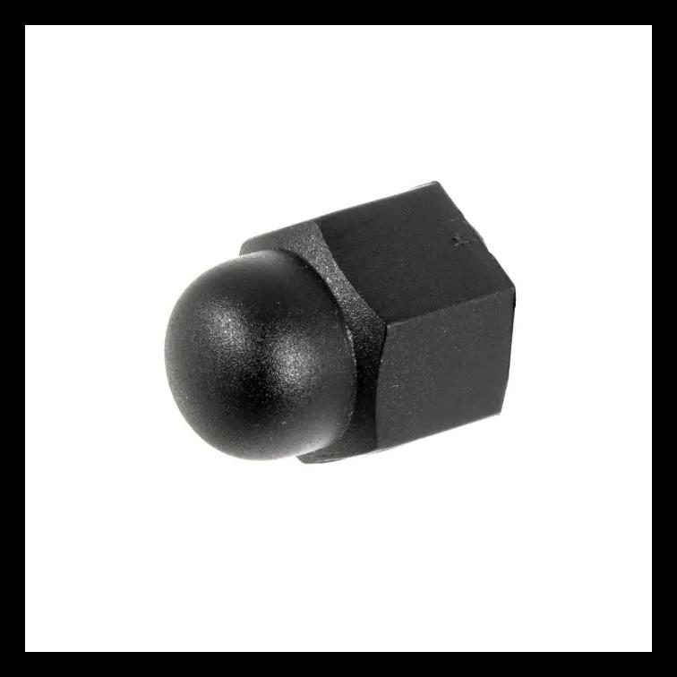 PLASTKÅPA HJULBULT SVART 19 MM (20)