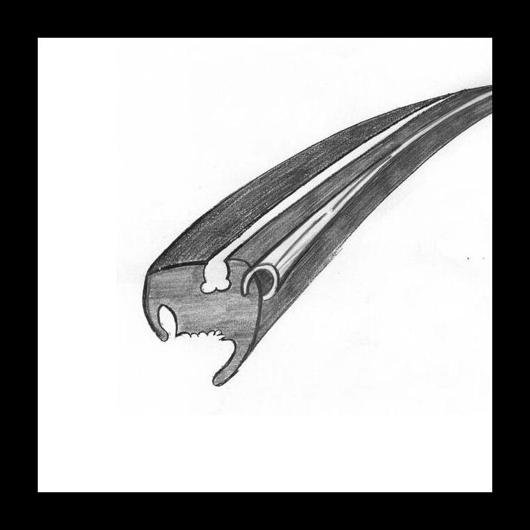 RUTGUMMILIST T1 72- HÖGER SIDORUTA