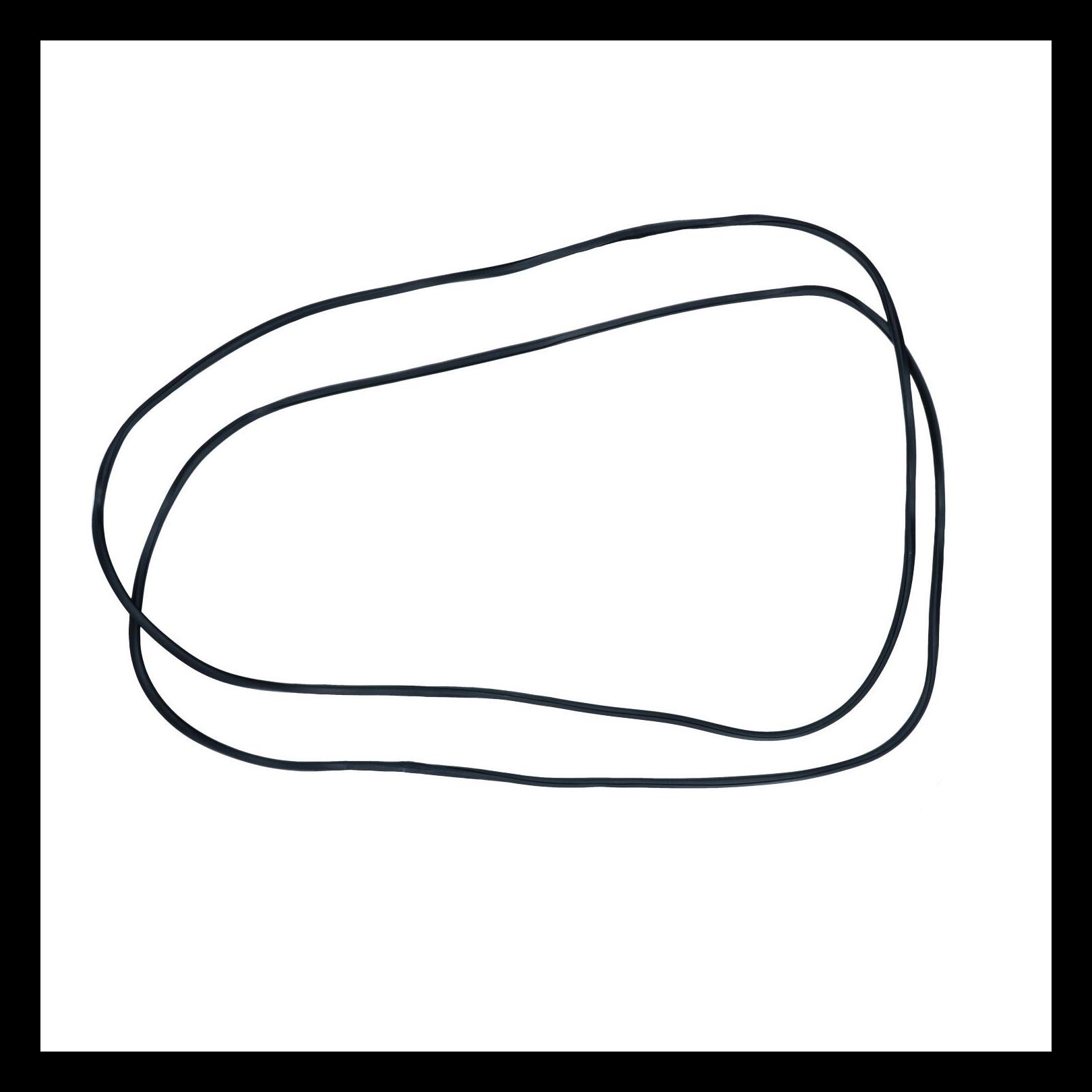 POPOUT GUMMILIST T1 -64 INRE GLAS/RAM