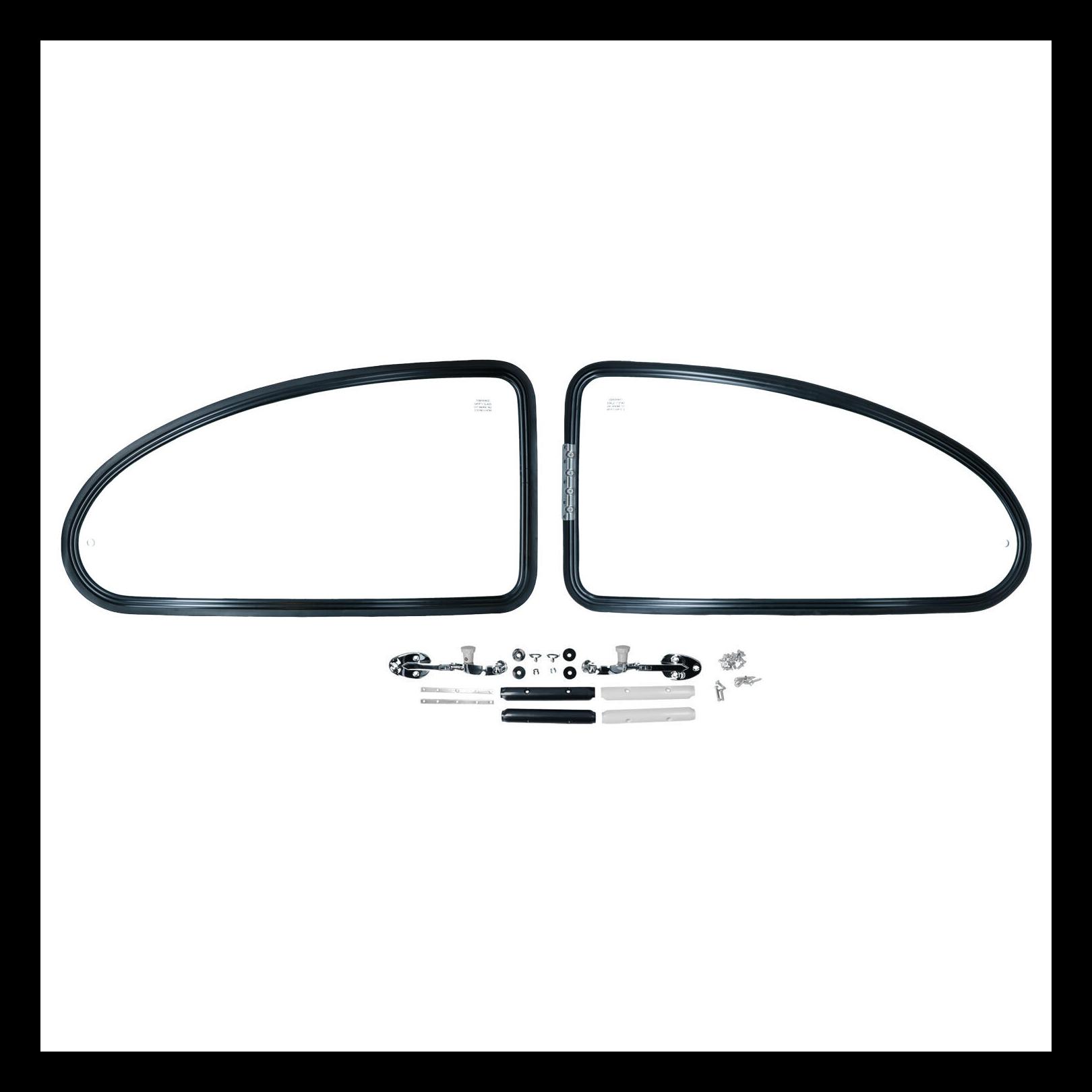 POPOUT RUTOR T1 65- KOMPLETT (SATS) TQ SVART