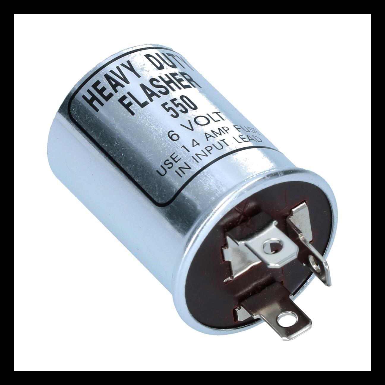 BLINKERSRELÄ 6 VOLT, 3 STIFT