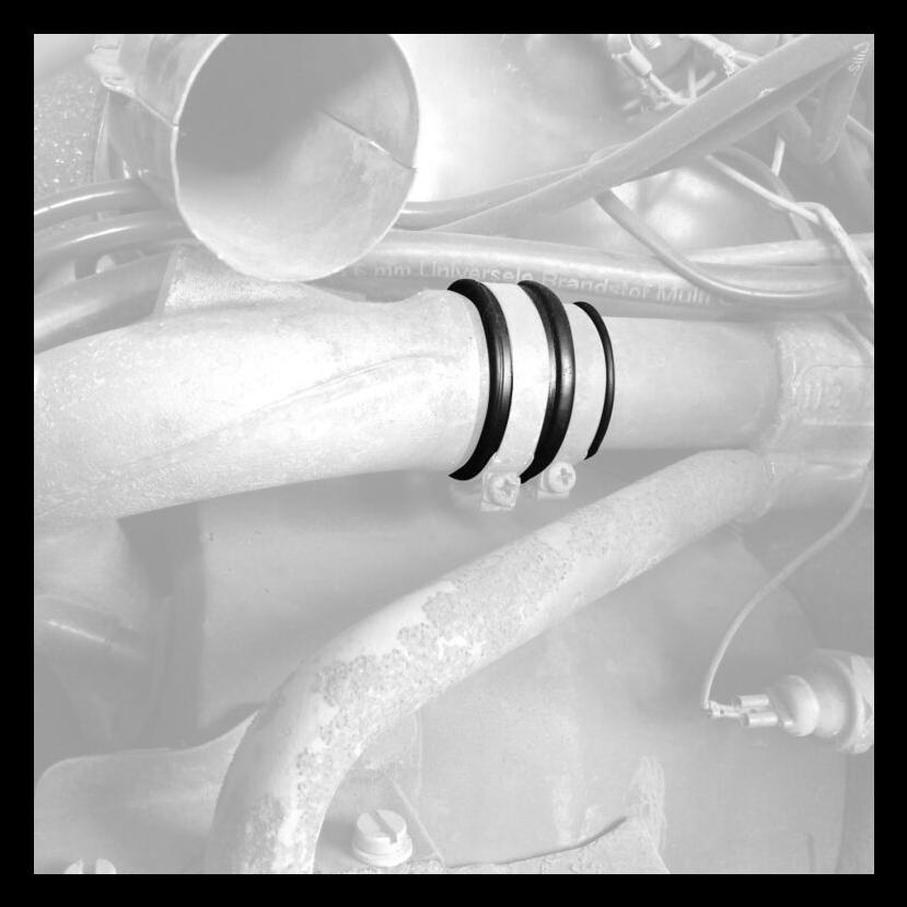 INSUGSGUMMI MELLAN RÖR / INSUGSBÖJ DP 13-1600 CC (1) BBT