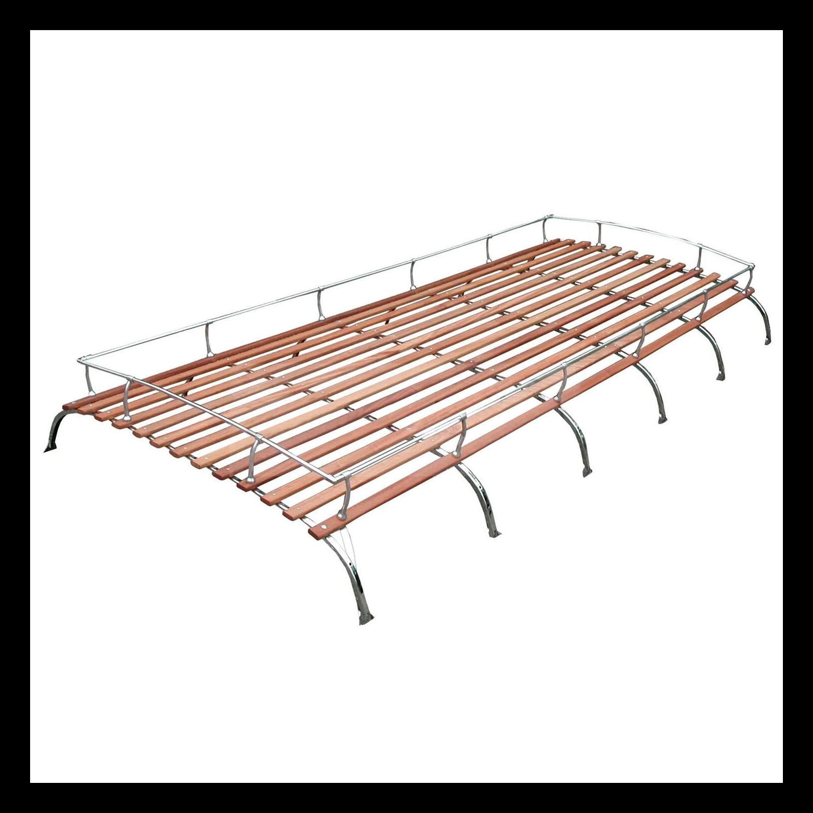 TAKRÄCKE T2 MED TRÄRIBBOR (6 BÅGAR) RF