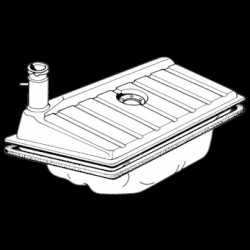 TANK TYP 1 12-1300 GHIA 08/60-07/67 TANK TYP 1 12-1300 GHIA 08/60-07/67
