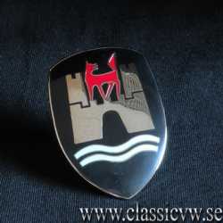 EMBLEM T1 FRAM 60-63 SVART ORIG. EMBLEM T1 FRAM 60-63 SVART ORIG.