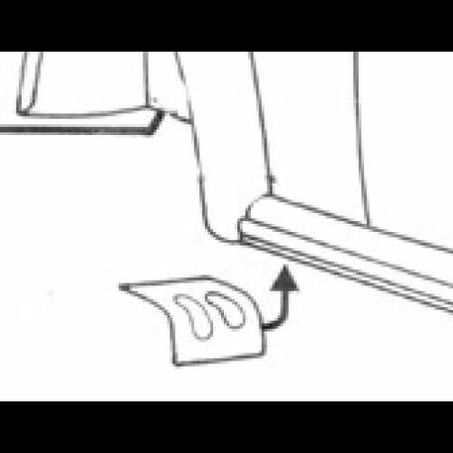 PLÅT T1 INNERSKÄRM BAK NEDRE / FRÄMRE DEL HÖGER PLÅT T1 INNERSKÄRM BAK NEDRE / FRÄMRE DEL HÖGER
