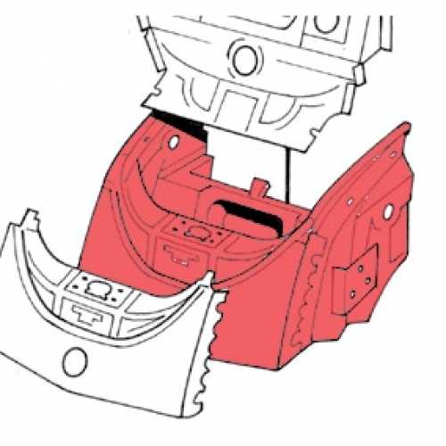 PLÅT T1 RESERVHJULSBALJA KOMPLETT 68-> PLÅT T1 RESERVHJULSBALJA KOMPLETT 68->
