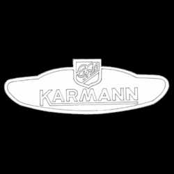 EMBLEM KG KARMANN GHIA KAROSSIDA FRAM 56-74 EMBLEM KG KARMANN GHIA KAROSSIDA FRAM 56-74