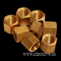 MUTTER AVGAS MÄSSING M8/12MM, 12 MM. NYCKEL (8) MUTTER AVGAS MÄSSING M8/12MM, 12 MM. NYCKEL (8)