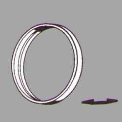 GUMMILIST T1/T2 LYKTGLAS / KROMRING -67 (PAR) GUMMILIST T1/T2 LYKTGLAS / KROMRING -67 (PAR)