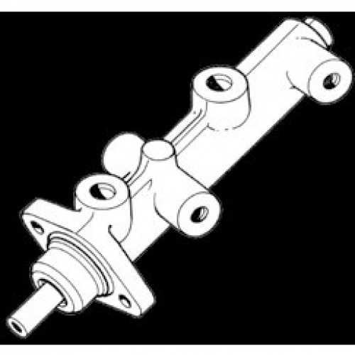HUVUDBROMSCYLINDER T2 08/67-04/79 2-KRETS MED SERVO HUVUDBROMSCYLINDER T2 08/67-04/79 2-KRETS MED SERVO