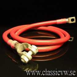BATTERIKABEL T1 -66 RÖD CA 95 CM. BATTERIKABEL T1 -66 RÖD CA 95 CM.