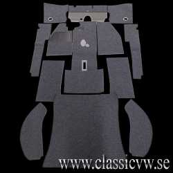 MATTSATS T1 56-57 CHARCOAL, MED KANTBAND, 13 DELAR MATTSATS T1 56-57 CHARCOAL, MED KANTBAND, 13 DELAR