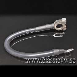 BATTERIKABEL / JORDKABEL SVART CA 30 CM. BATTERIKABEL / JORDKABEL SVART CA 30 CM.