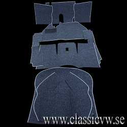 MATTSATS T1 64-68 CHARCOAL, MED KANTBAND, 10 DELAR MATTSATS T1 64-68 CHARCOAL, MED KANTBAND, 10 DELAR