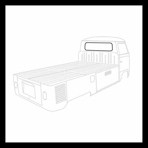 RUTGUMMILIST T2 PICKUP BAKRUTA T2 66-67 RUTGUMMILIST T2 PICKUP BAKRUTA T2 66-67