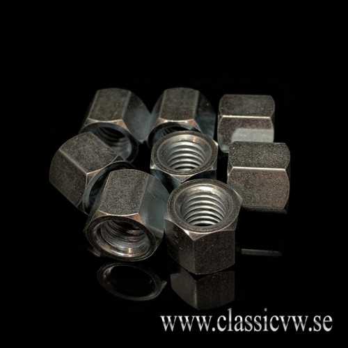HD RACING AVGASMUTTER SILVER ZINKPLÄTERAD M8/11MM (8) HD RACING AVGASMUTTER SILVER ZINKPLÄTERAD M8/11MM (8)